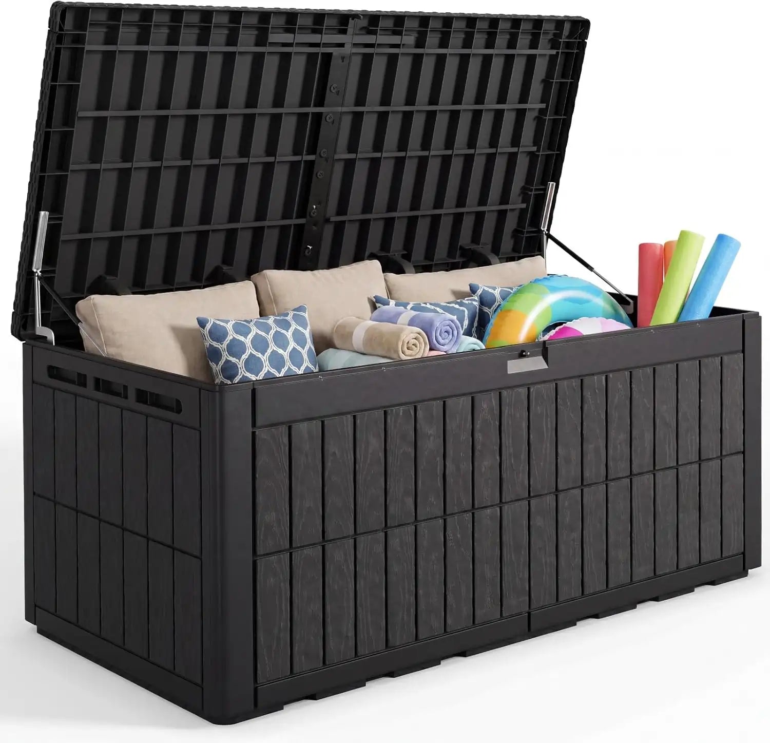 Quictent 220 Gallon Resin Deck Box#size_220 Gallon