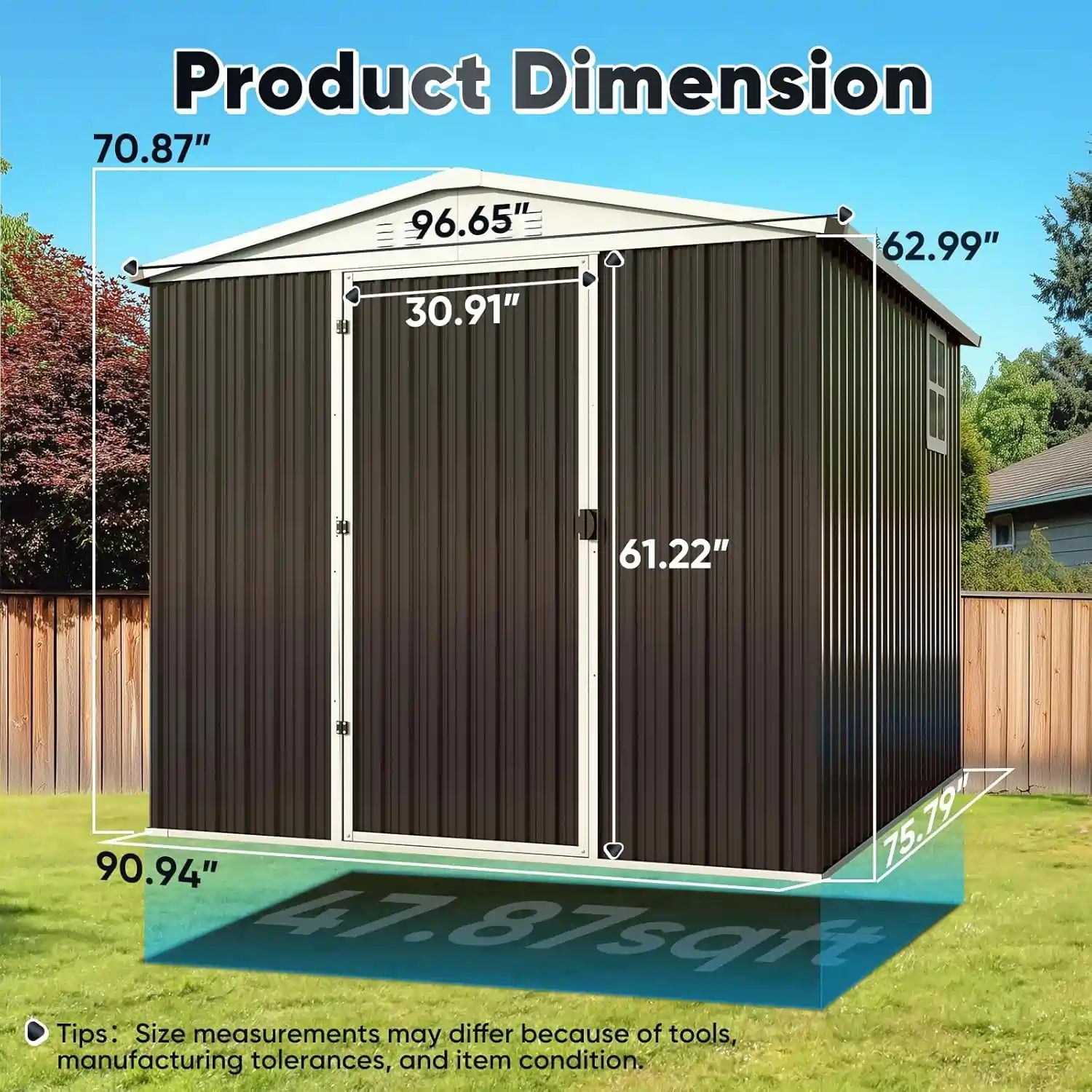 Measurement dimensions#size_90.94"x75.79"