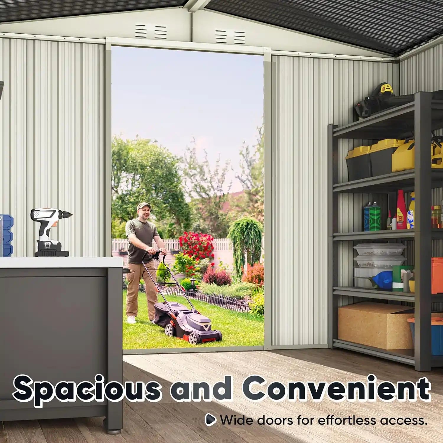 Spacious Outdoor Storage#size_90.94"x75.79"