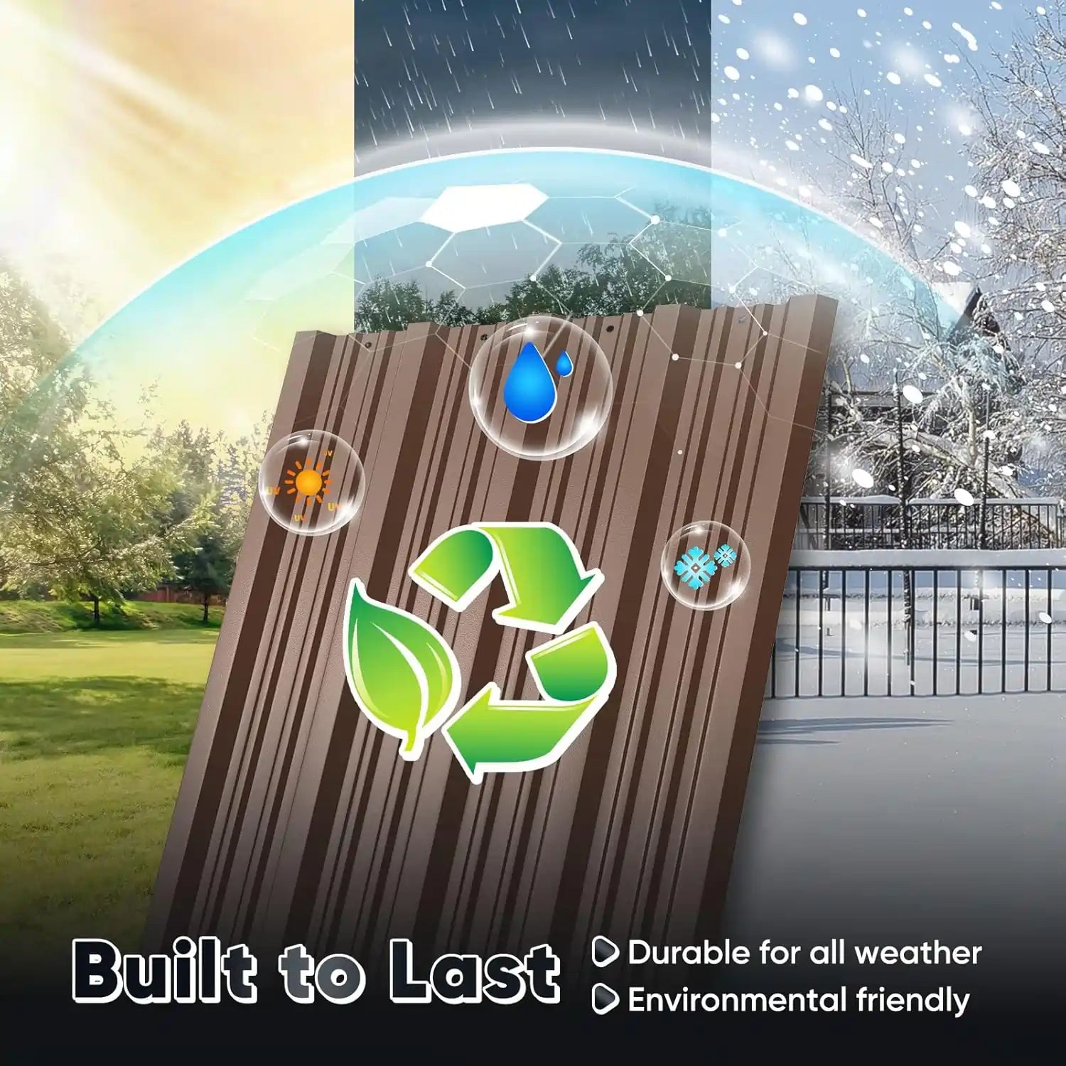 30% thicker metal sheet#size_98.43"x66.14"-Brown