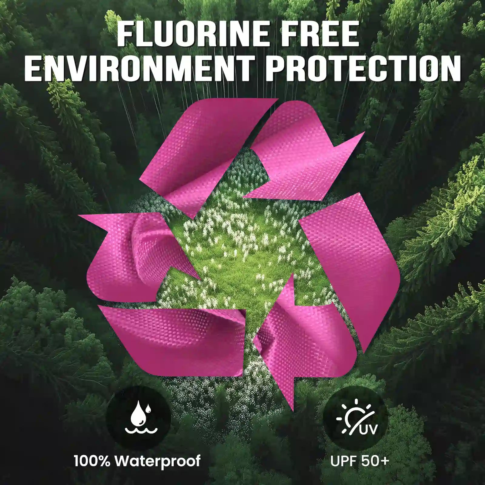 Fluorine Free Environment Protection#style_10x20 No Sidewall-Pink