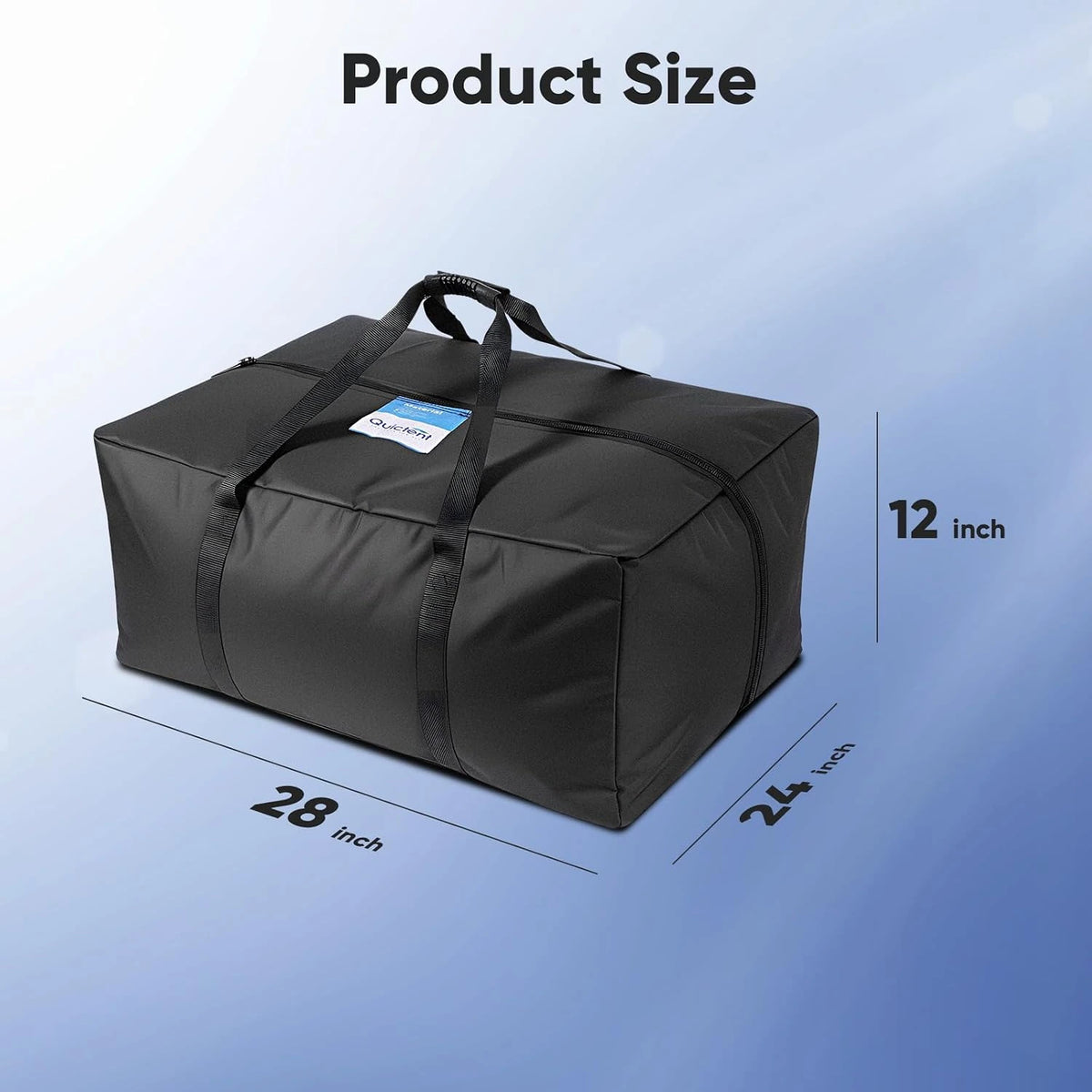 Party Tent Storage Bag Package (1*Square Bag for Covers+1*Long Bag for Poles)