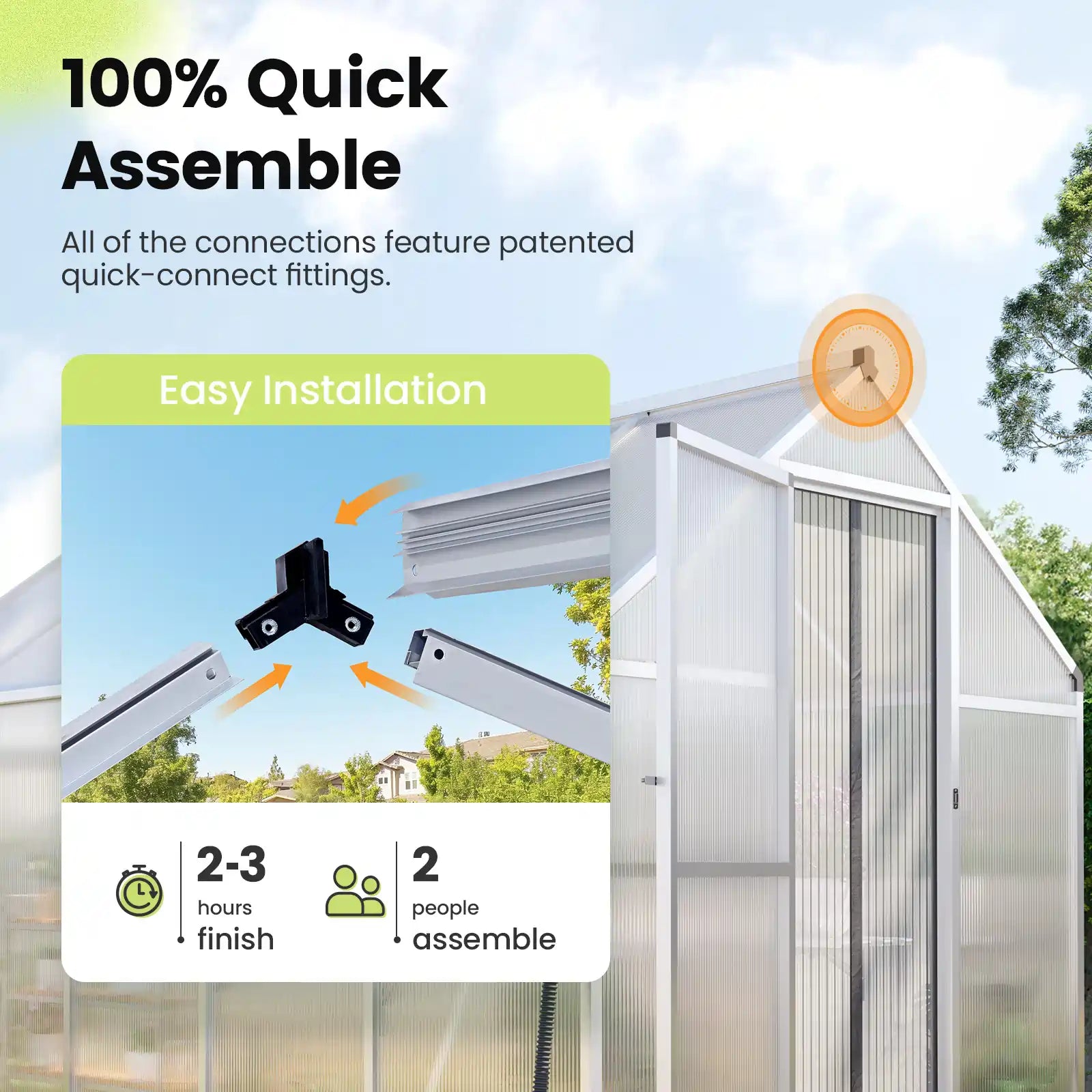 ease of installation#size_6X10X6ft-w/shelf