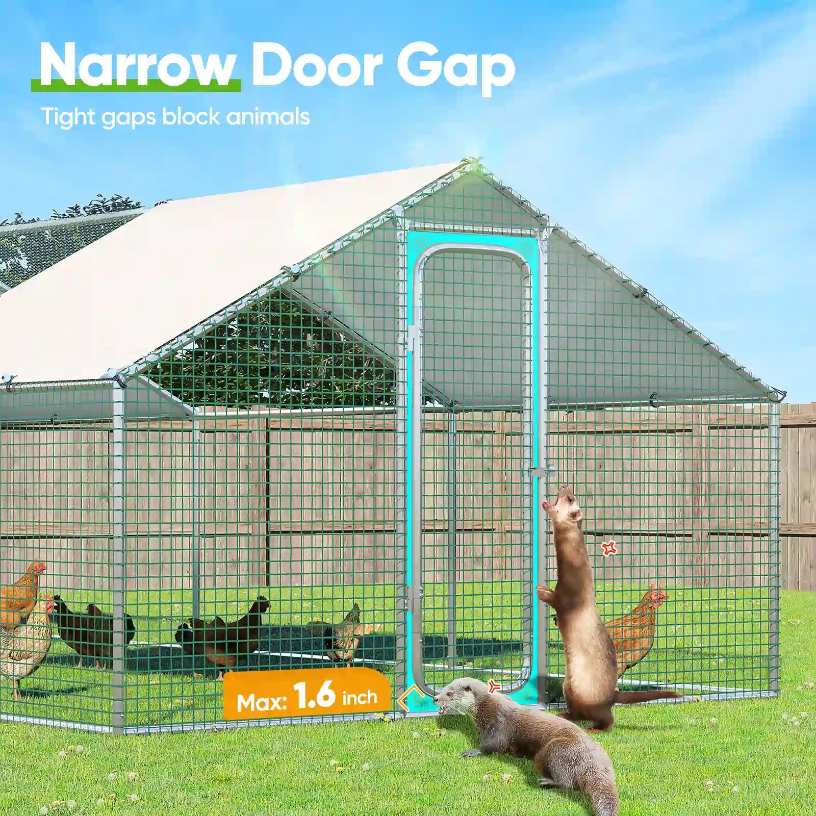 Tight gaps#size_18x9FT HardwareCloth-No CornerBar