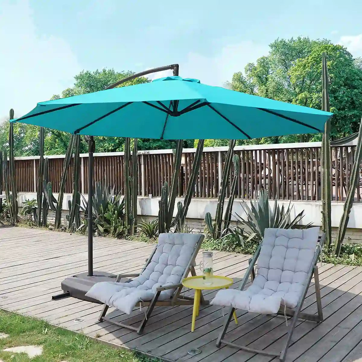 Turquoise 10 ft patio umbrella for patio#color_turquoise