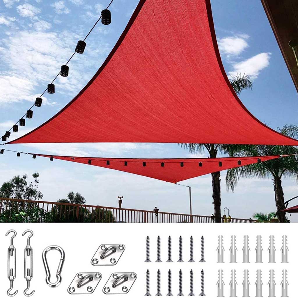 triangle sun shade