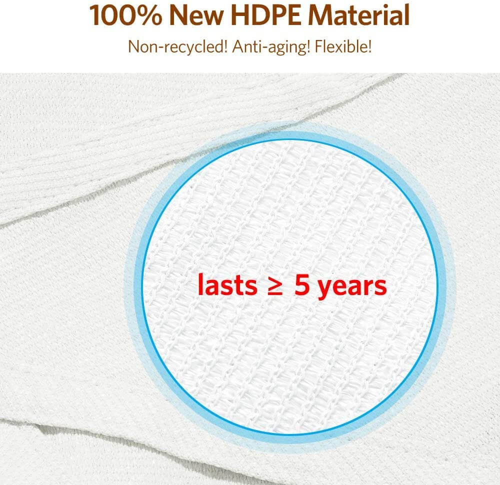 18ft triangle sun shade 100% New HDPE Material
