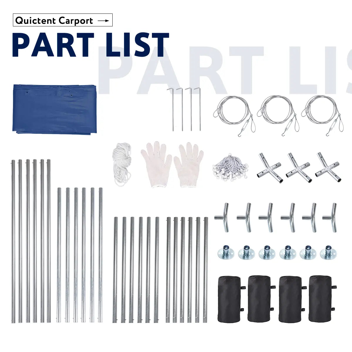 part list for blue carport#color_blue