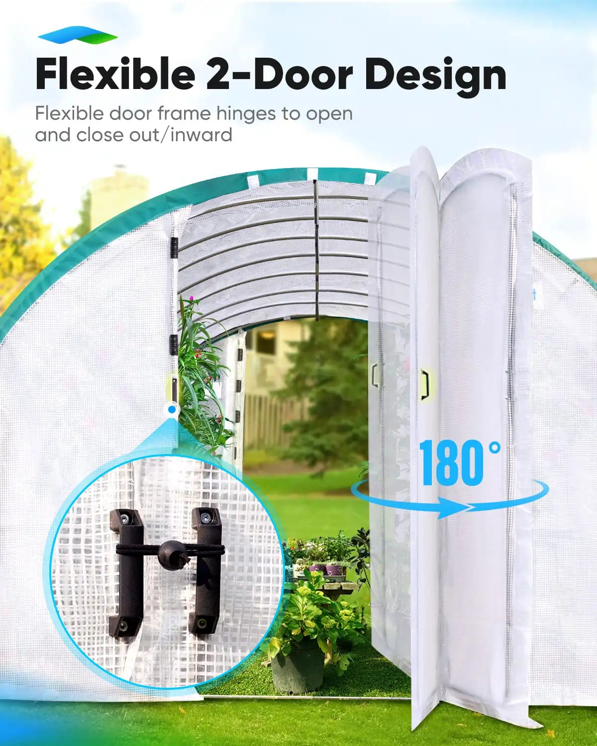 flexible 2-door design#color_white