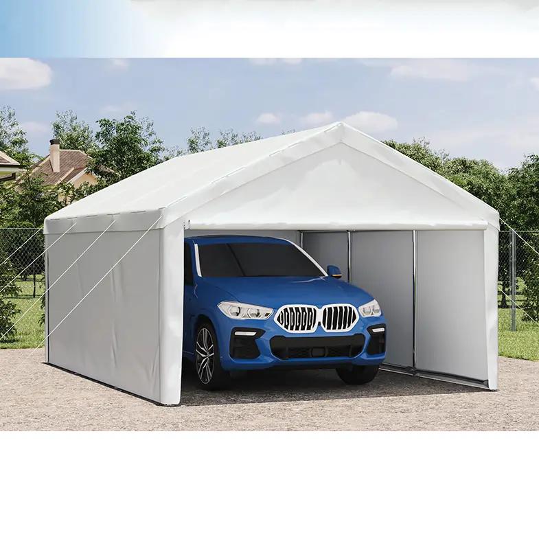 20' x 13' Car Shelter and car#color_white