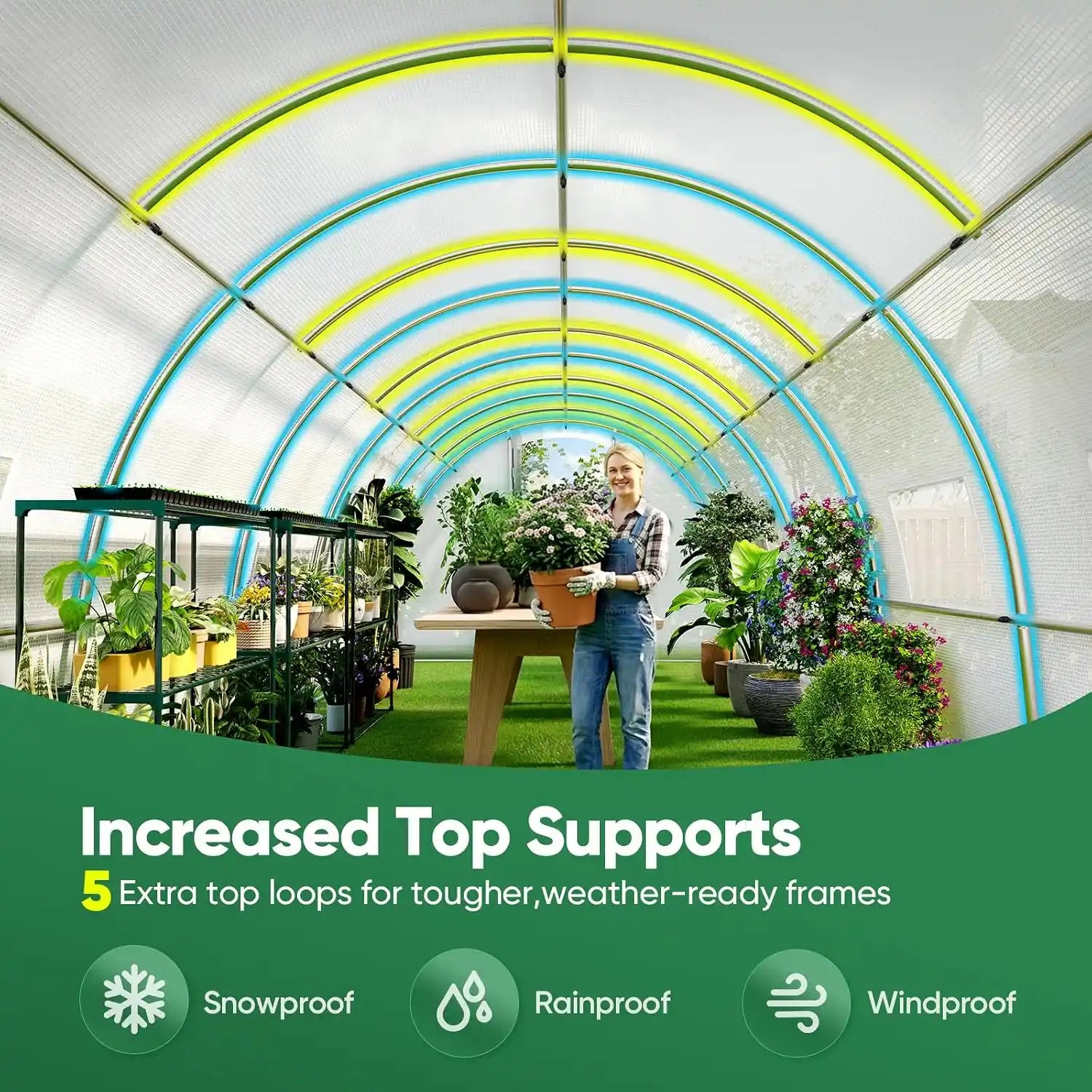 increased top supports#color_25ft-White