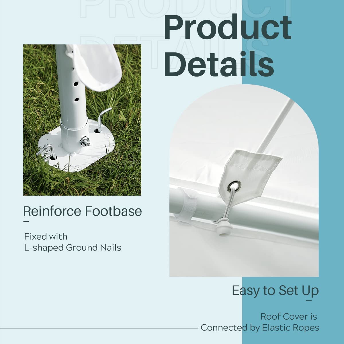 22' x 16' Party Tent details