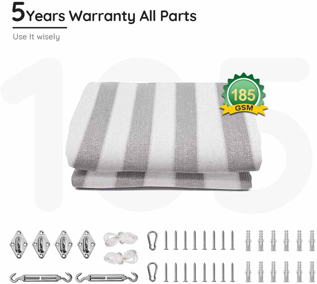 5 year warranty all parts