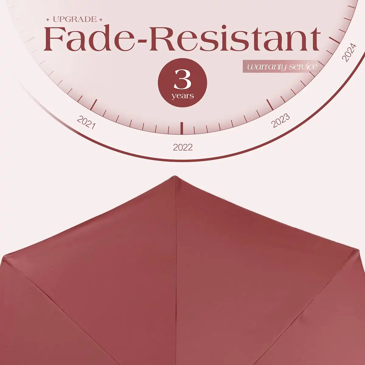 wine table umbrella heavy duty pole#color_wine