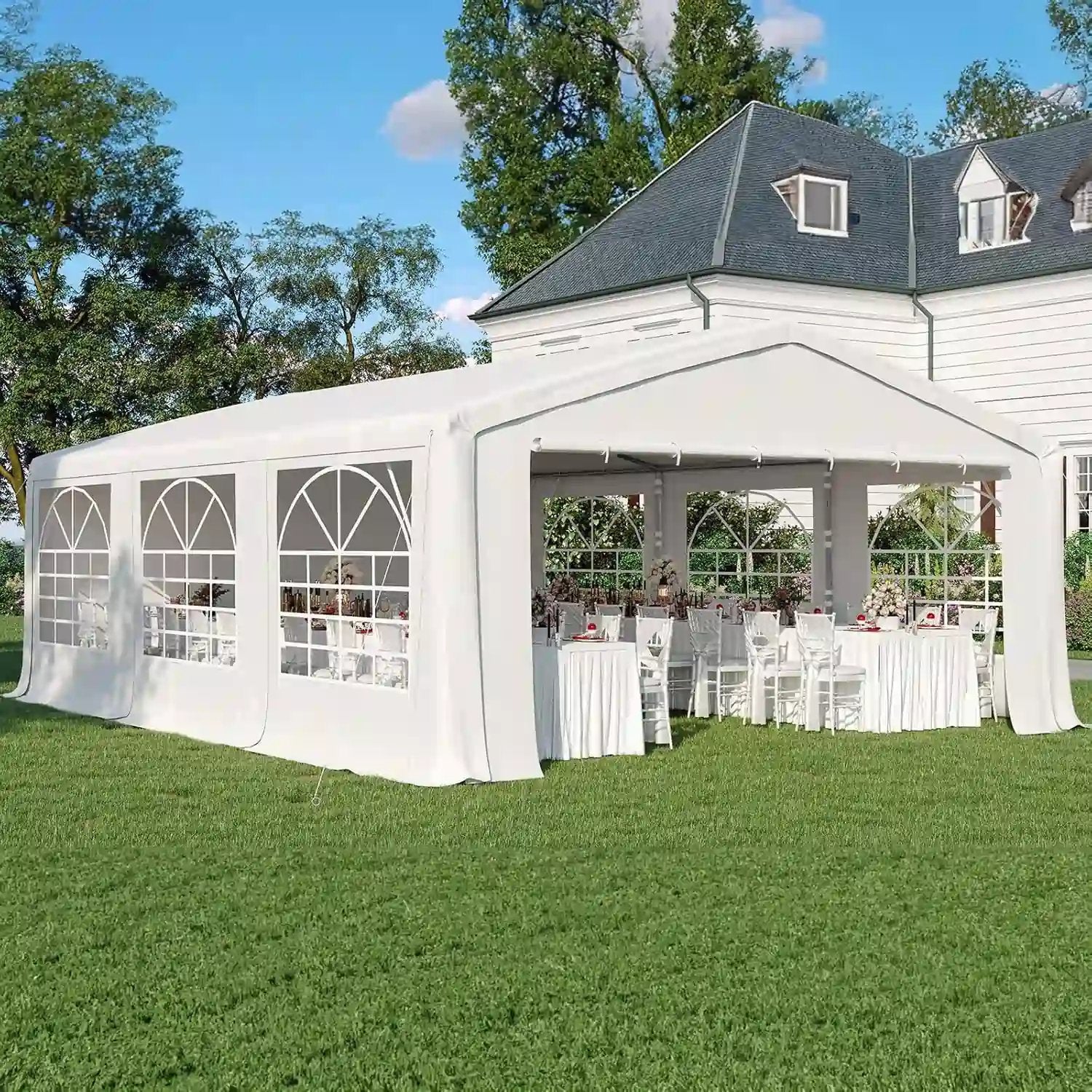 20' x 20' Wedding Party Tent#size_20' x 20'