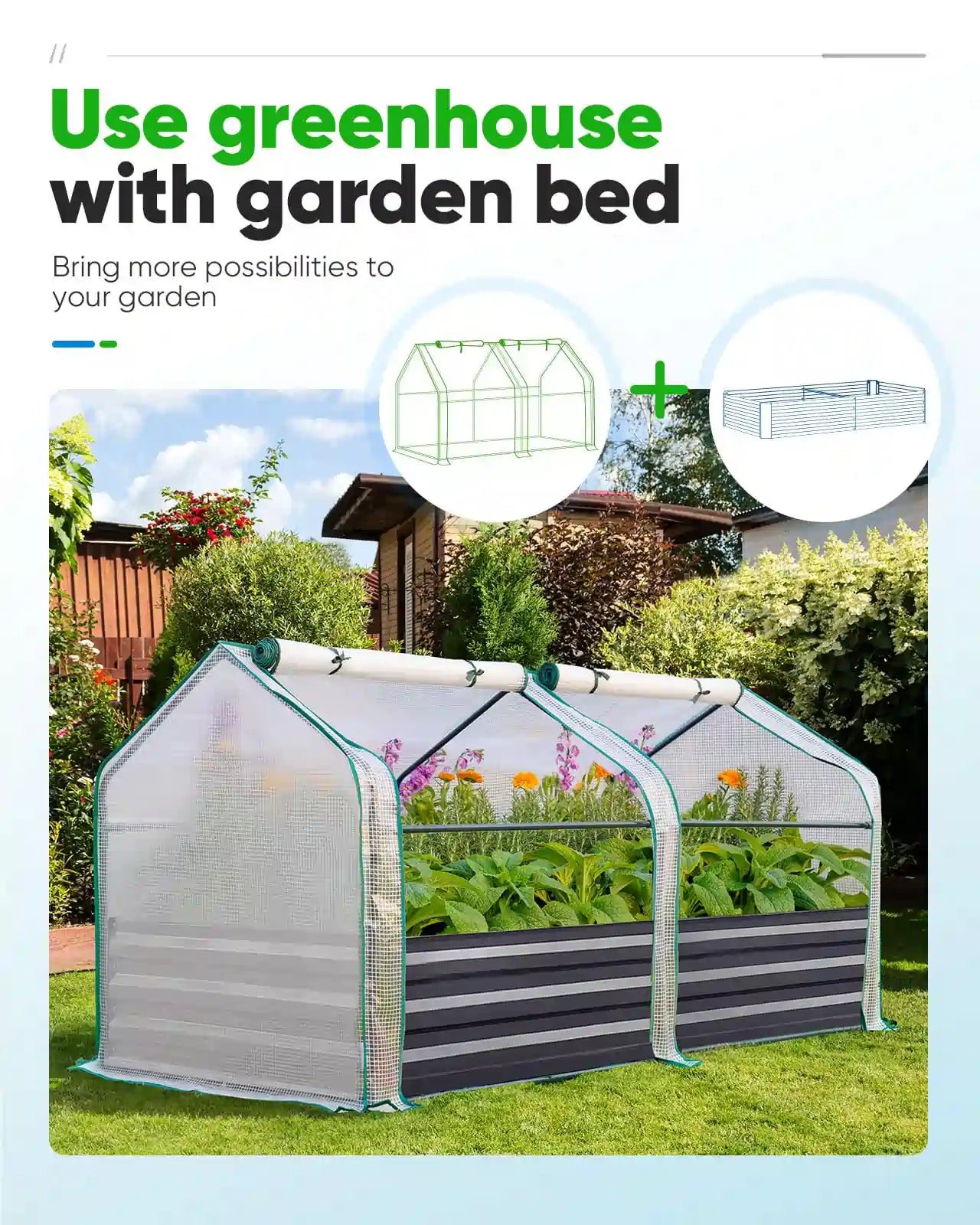 warranty of 71"x36"x36" greenhouse#color_white