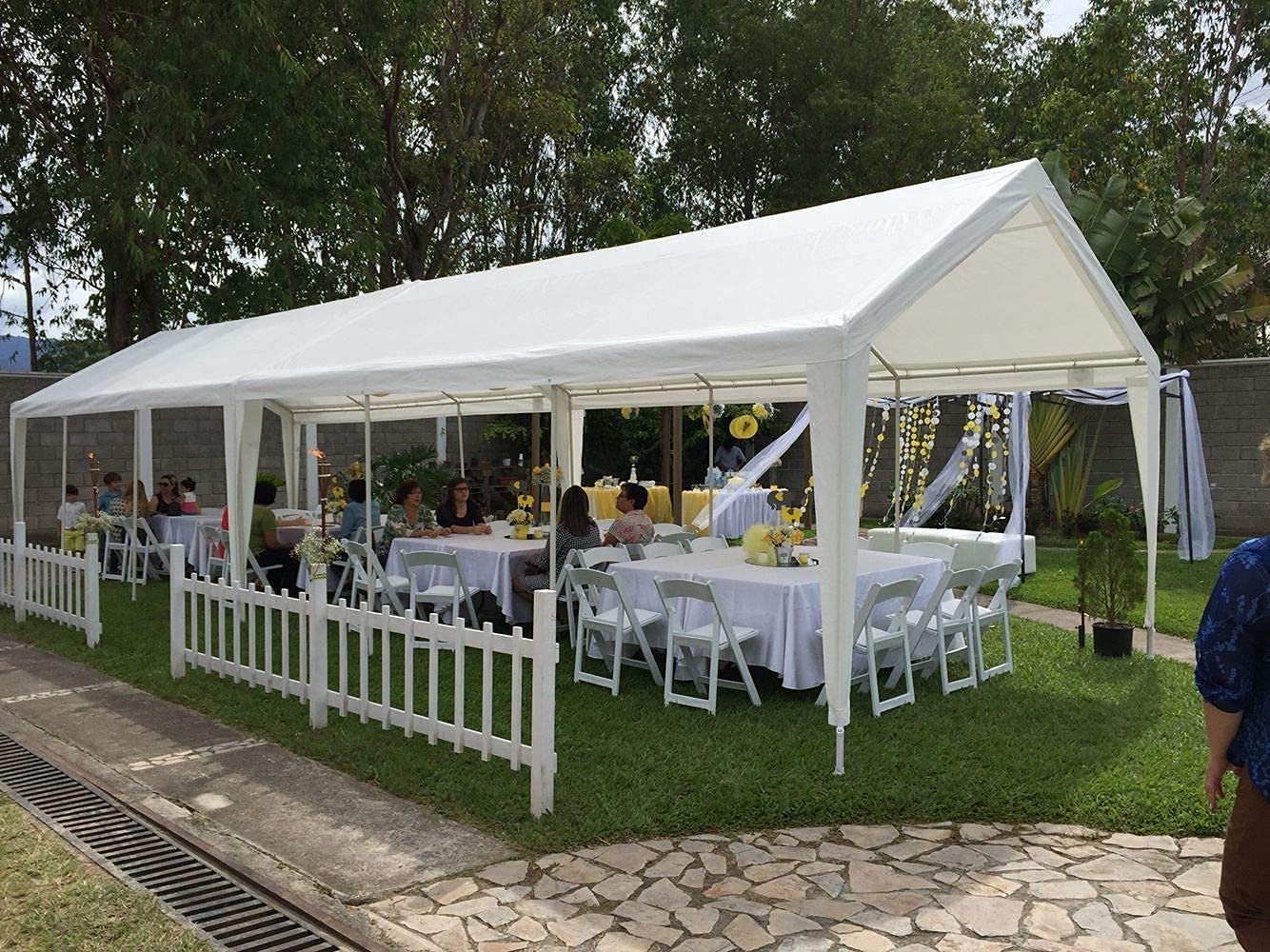 20x20 wedding party tent