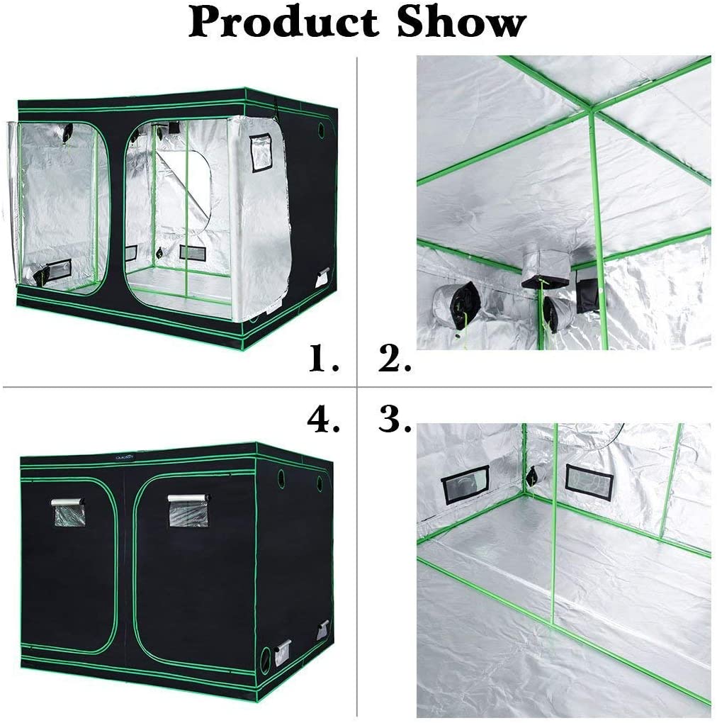 8' x 8' x 6.5' Grow Tent