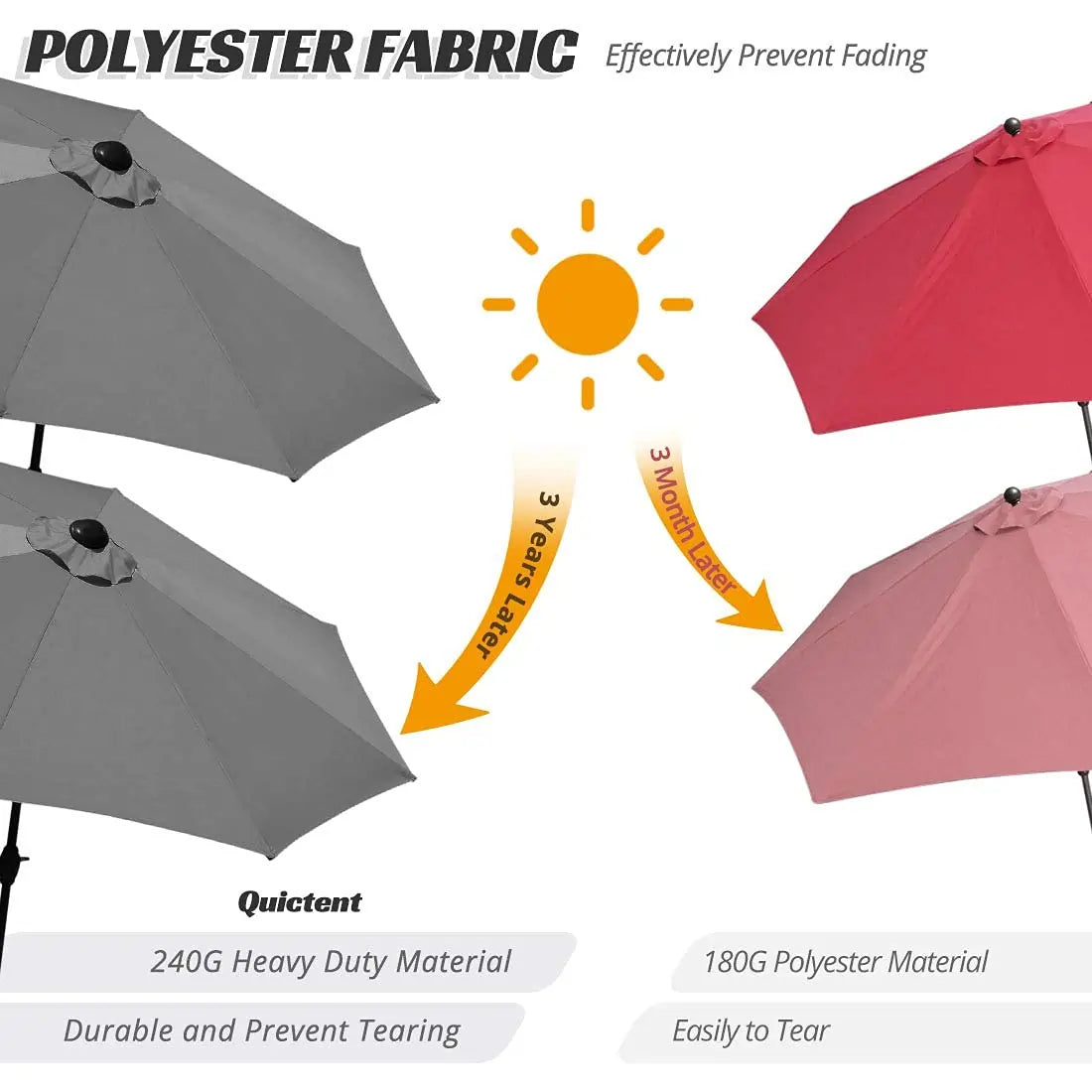 grey 9 ft patio umbrella fabric#color_beige white