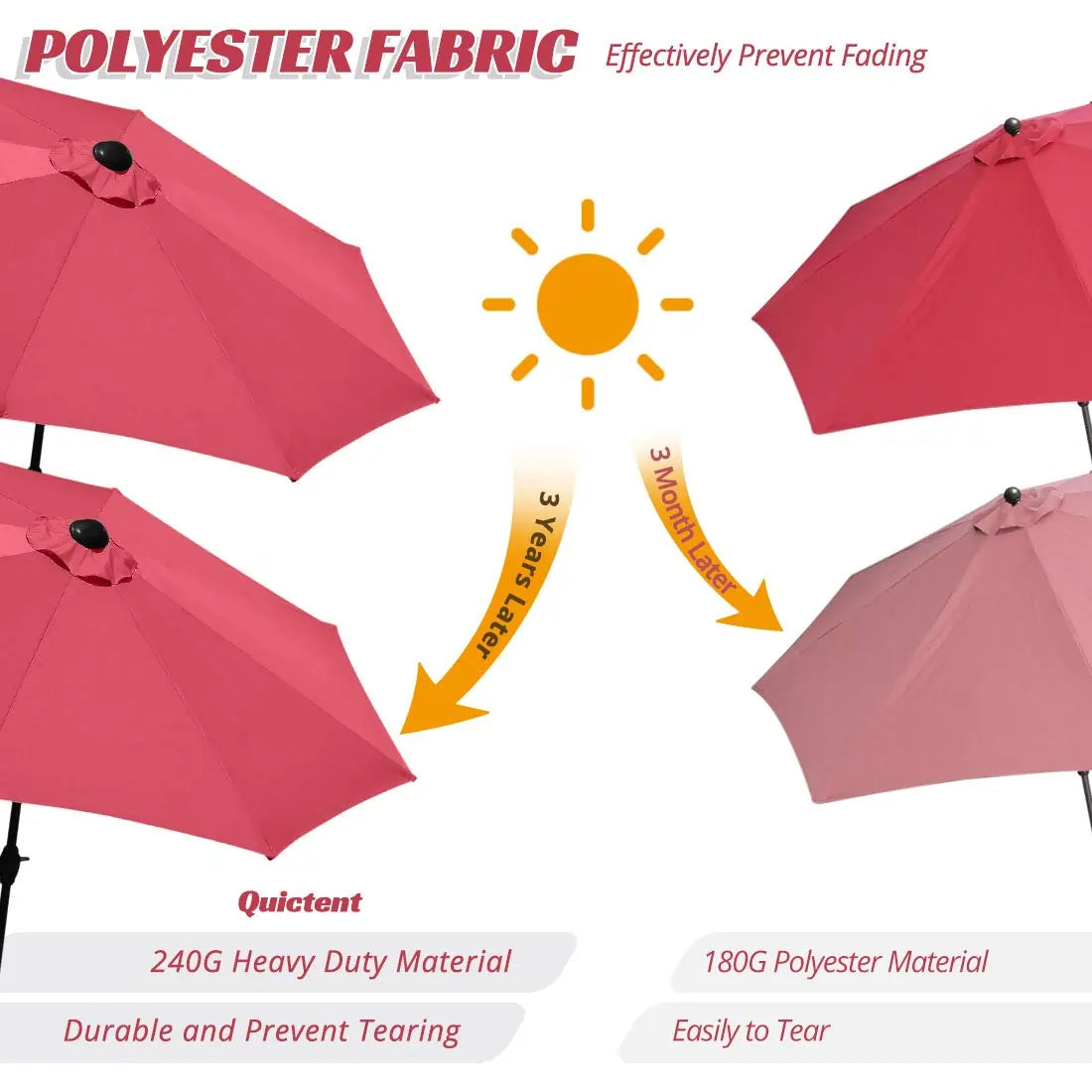 wine umbrella with led lights fabric#color_wine