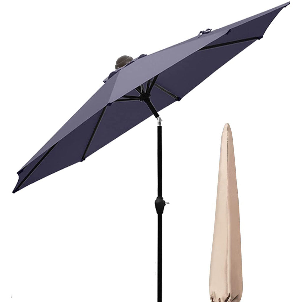 9Ft Patio Umbrella#color_navy blue