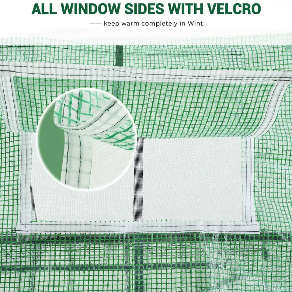 All windows sides with velcro#color_green