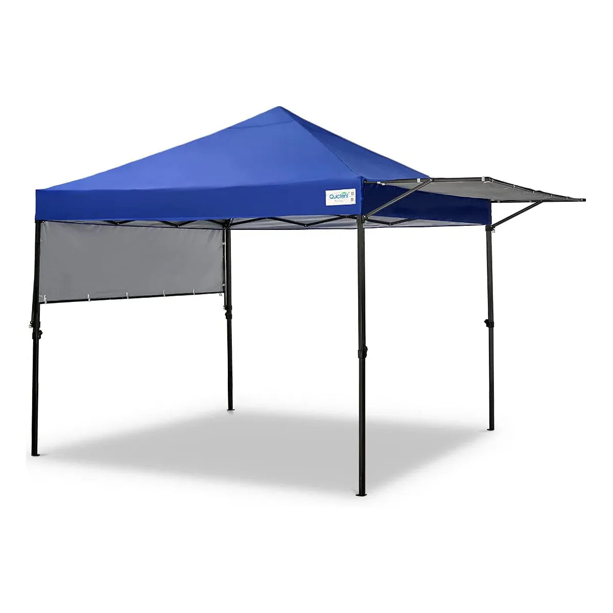 10' x 10' Pop Up Canopy with Awnings Blue#color_royal blue