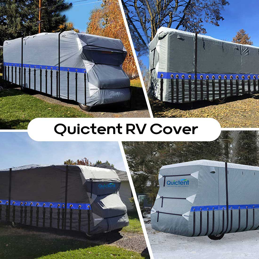 Quictent 5th Wheel RV Cover, Upgraded Camper Cover, 4 Sizes