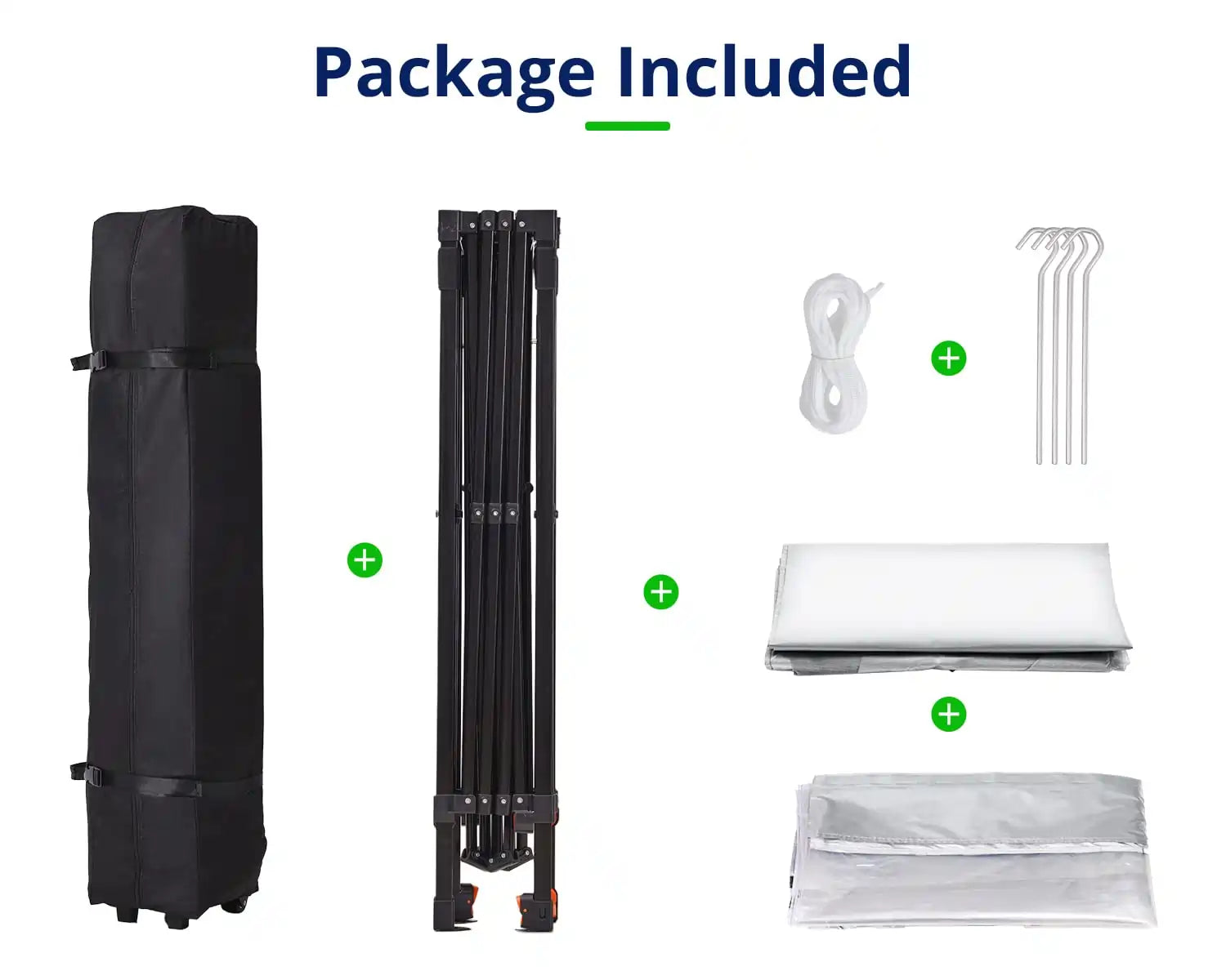 white 10x10 tent package included#color_white