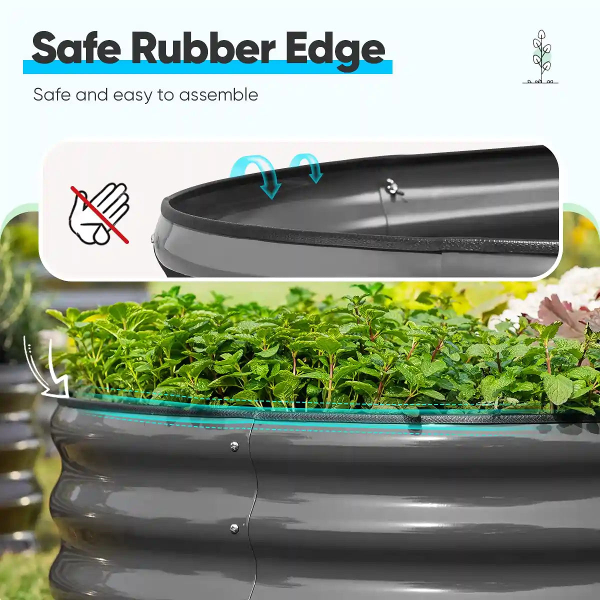 safe and easy to assemble#color_dark grey