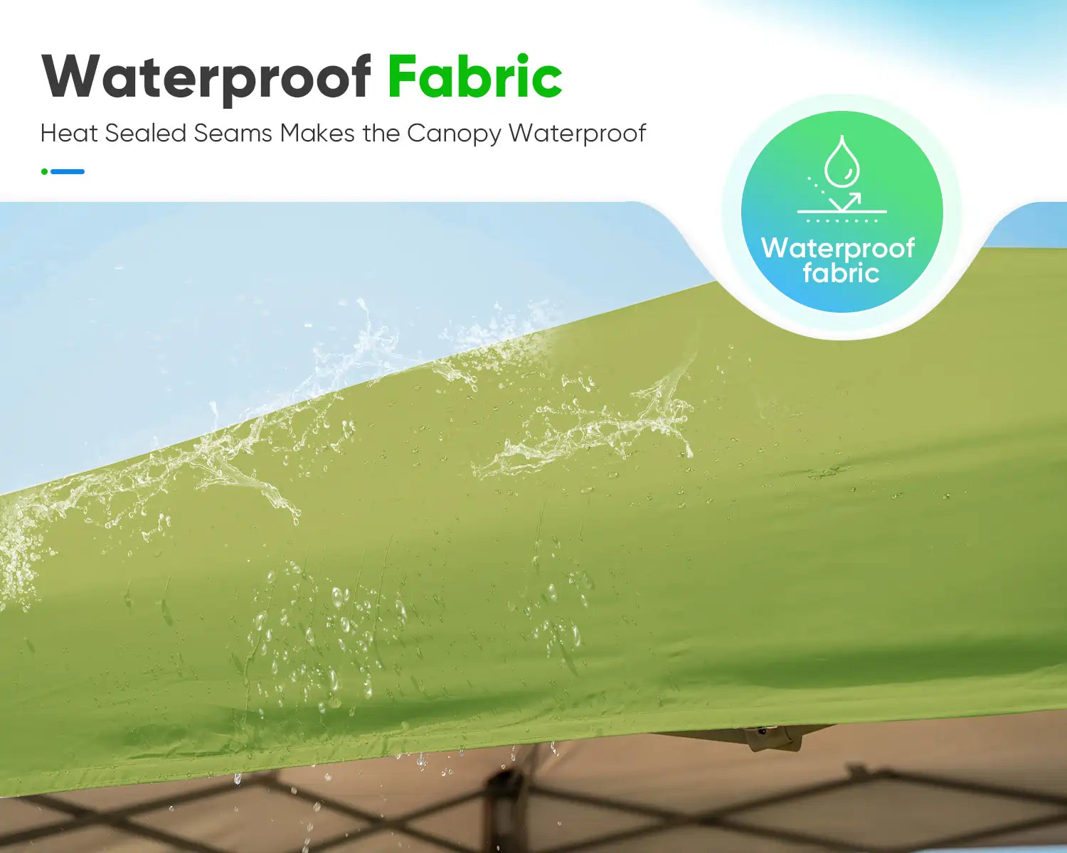 green mesh tent warranty#color_green