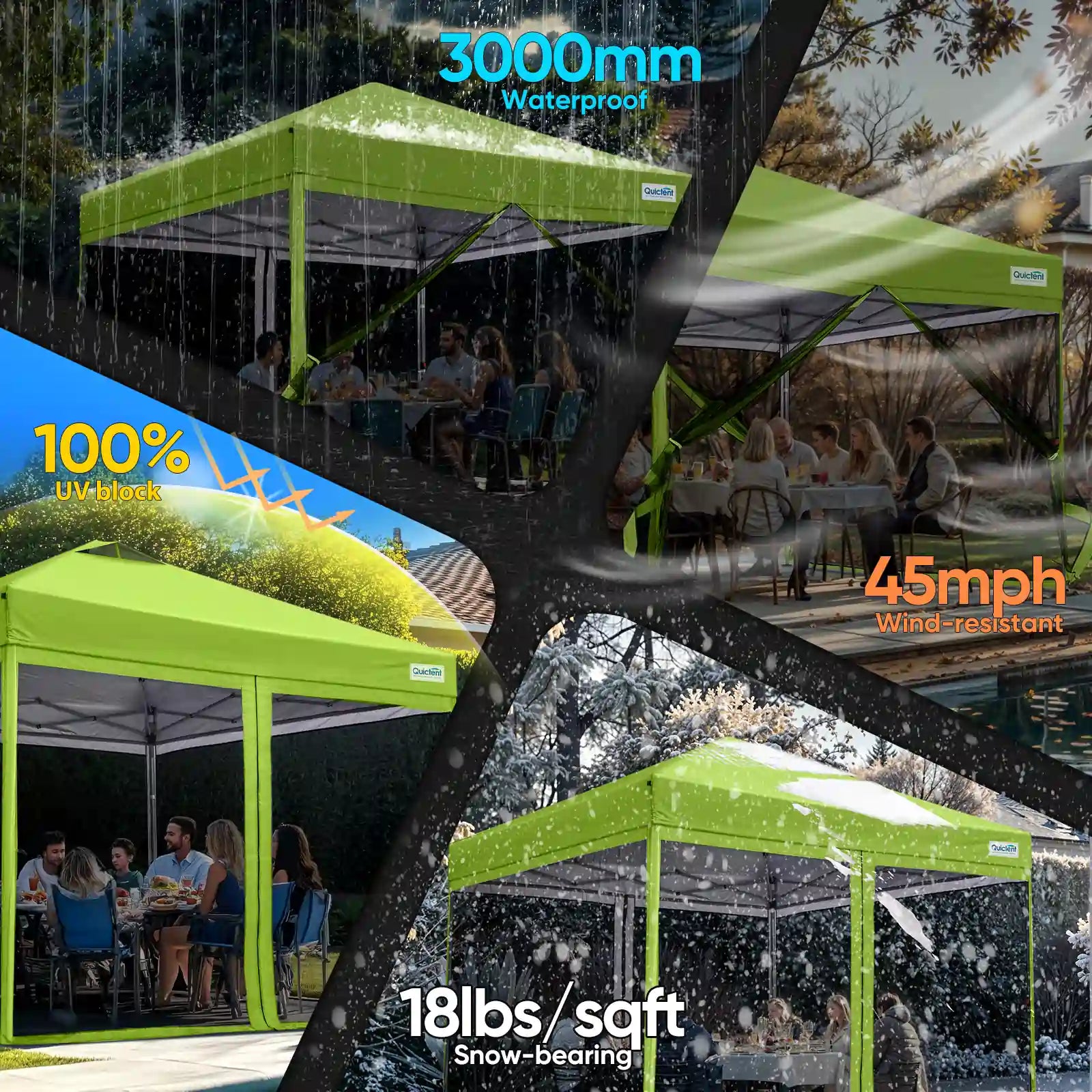 green mesh tent warranty#style_green