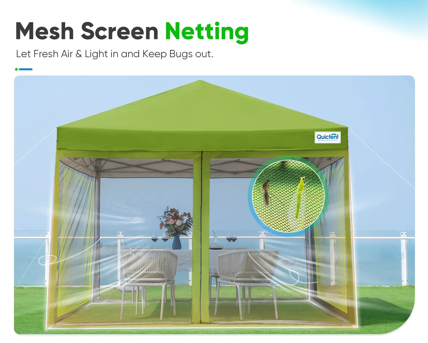 green canopy tent easy to set up frame#color_green