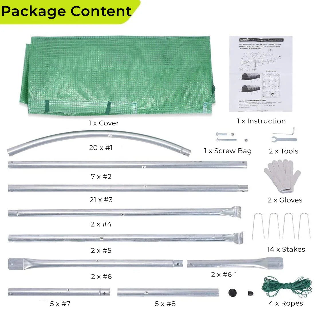 large greenhouse package content#color_green
