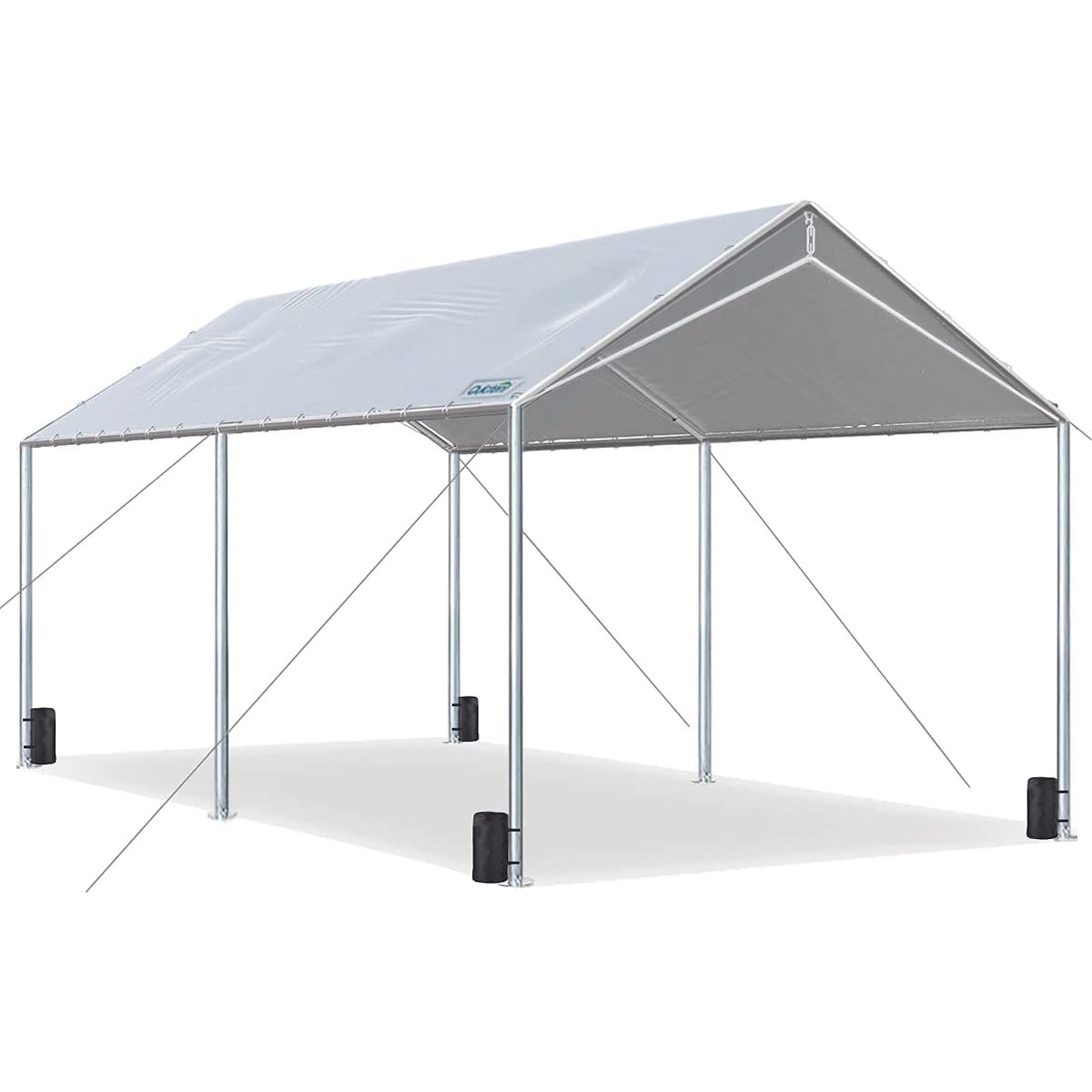 20' x 10' Grey Canopy#color_gray