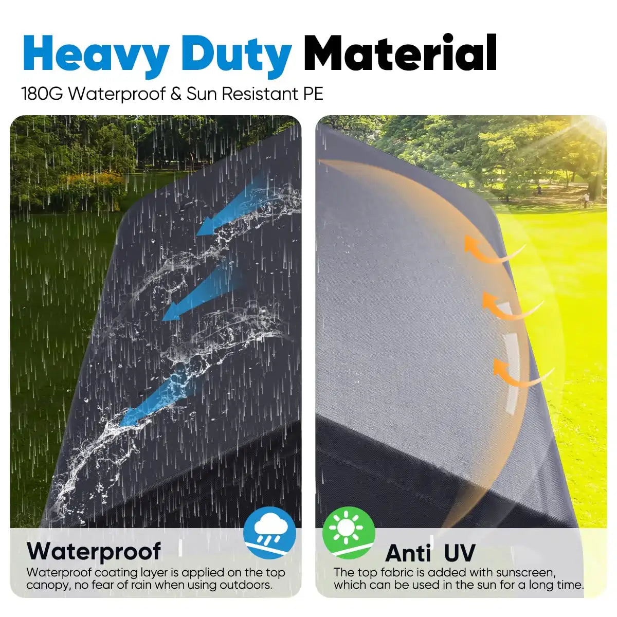 200g  anti-uv PE fabric