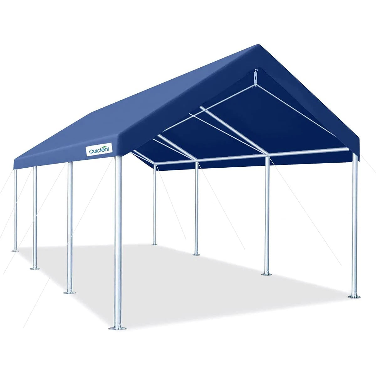 20' x 10' Carport Canopy-Blue#color_blue