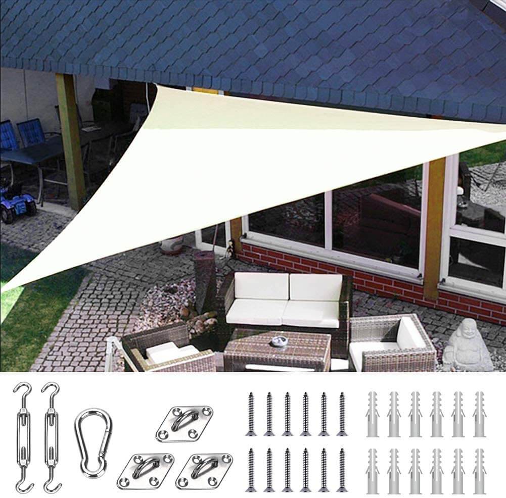Triangle sales shade canopy