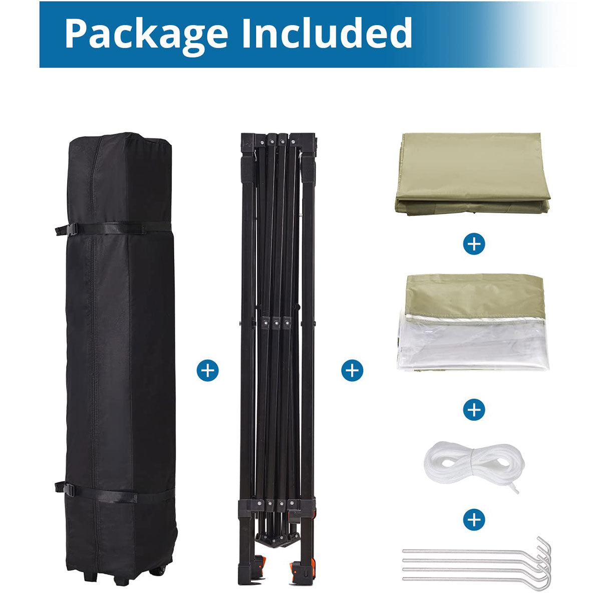 10' x 10'  Canopy Tent  package#color_beige