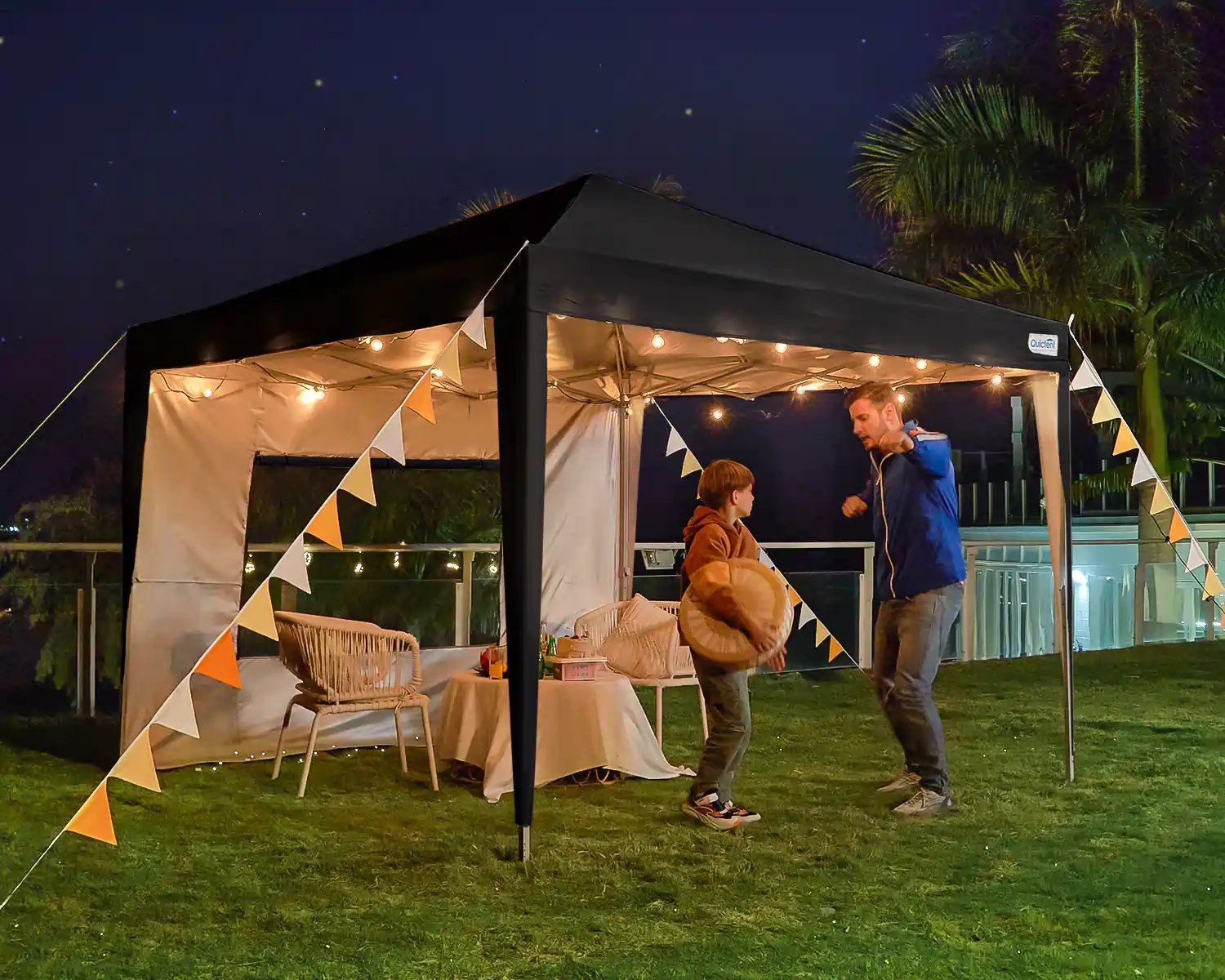 Black 10x10 canopy tent#color_black