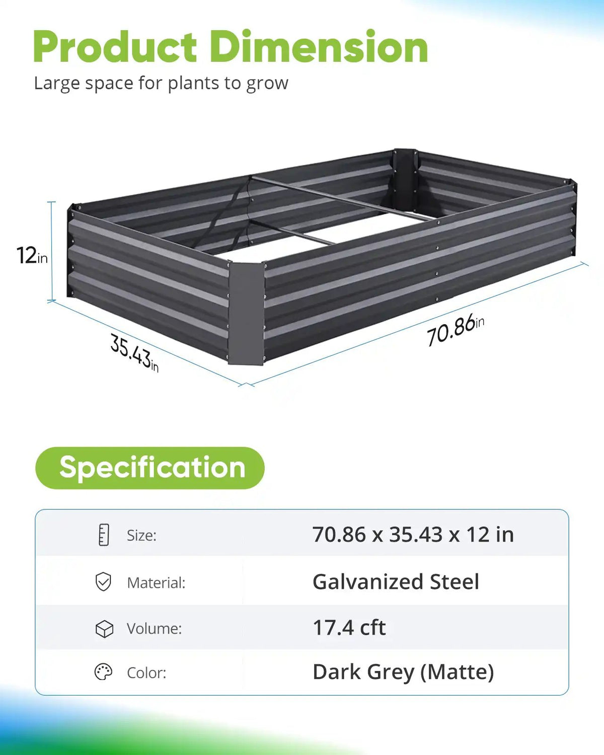 18 cubic feet#size_6x3x1ft