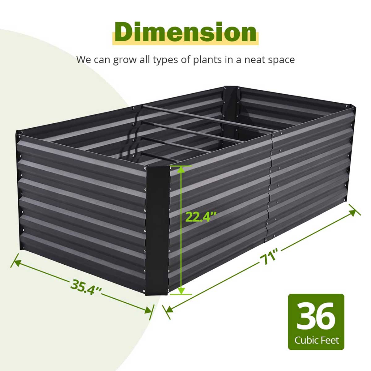 6x3x2 garden bed dimension#size_6x3x2ft